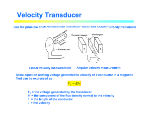 Velocity Transducer