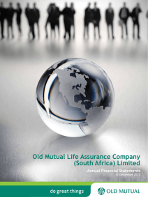 Old Mutual Life Assurance Company (South Africa) Limited