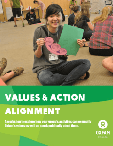 Values & Action Alignment