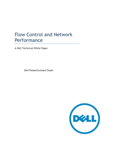 Flow Control and Network Performance