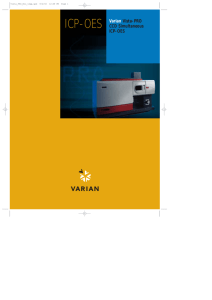Varian Vista-PRO CCD Simultaneous ICP