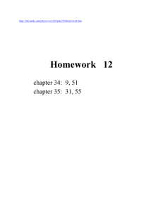 Homework 12