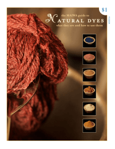 natural dyes