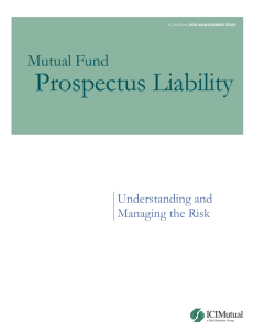 Mutual Fund Prospectus Liability