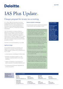 IAS Plus Update.