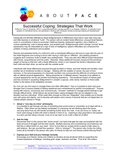 Successful Coping: Strategies That Work