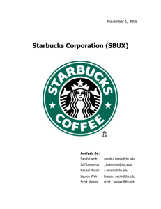 Starbucks Corporation (SBUX)