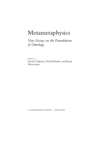 Metametaphysics - The Divine Conspiracy