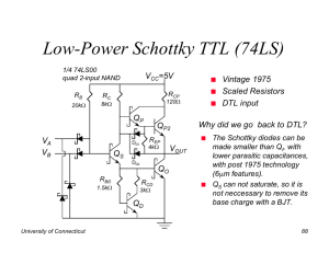 Low-Power Schottky TTL (74LS)