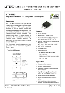 LTV-M601 Datasheet - Mouser Electronics