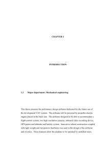 Mechanical engineering This thesis presents the preliminary design