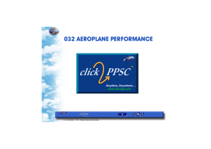 032 Aeroplane Performance (JAA ATPL theory)