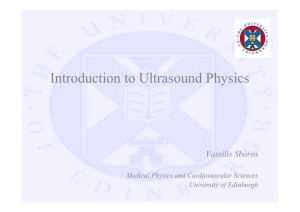Introduction to Ultrasound Physics