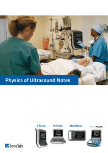 Physics of Ultrasound Notes