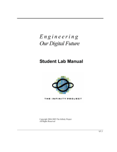 Lab Manual - Intro & TOC - School of Electronic and