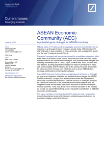 A potential game changer for ASEAN countries
