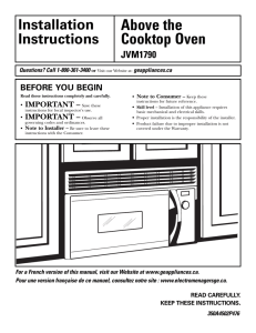 Installation - GE Appliances