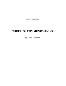 WIRELESS COMMUNICATIONS