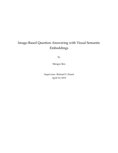 Image-Based Question Answering with Visual Semantic Embeddings