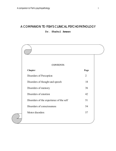 A Companion to Fish's Clinical Psychopathology