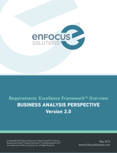 Business Analysis Perspective