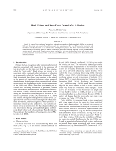 Hook Echoes and Rear-Flank Downdrafts: A Review