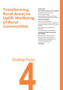 Transforming Rural Areas to Uplift Wellbeing of Rural Communities 4