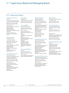 Siemens Annual Report 2011, Supervisory Board and Managing