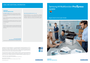 Samsung A4 Multifunction - Pro-Copy