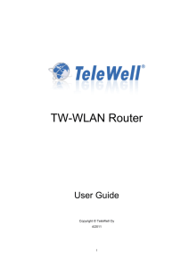 TW-WLAN Router