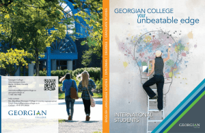 Georgian College Flyer - Student Counseling Services!