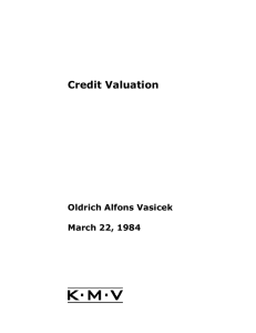 Credit Valuation - Ressources actuarielles