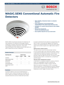 MAGIC.SENS Conventional Automatic Fire Detectors