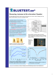 Measuring Antennas in Reverberation Chamber