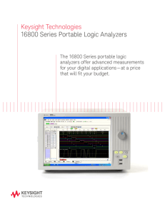 16800 Series Portable Logic Analyzer