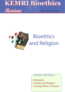 KEMRI Bioethics Review Volume IV Issue 2