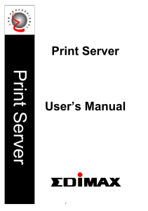 Print Server User's Manual