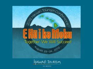 Aloha From Europe… - Hawaii Tourism Authority