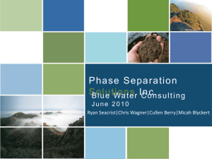 Phase Separation Solutions Inc.