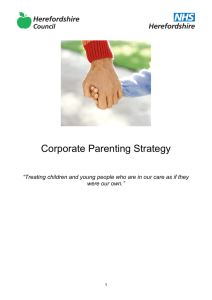 Corporate Parenting Strategy