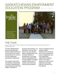Saskatchewan Environment Education Program