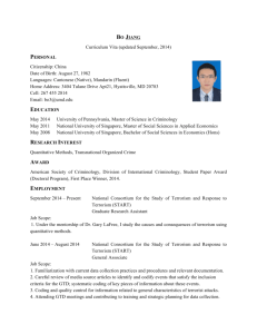 Curriculum Vita (updated Sep, 2014)