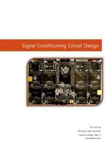 Signal Conditioning Circuit Design