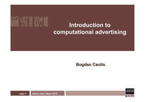 Introduction to computational advertising