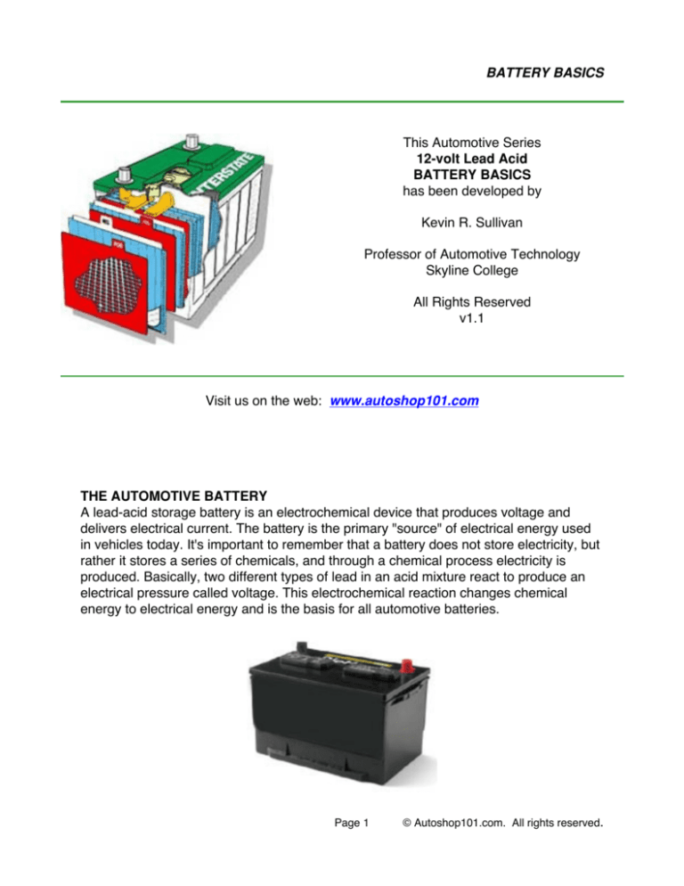 Battery Basics