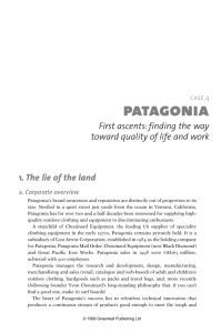 4 patagonia - Greenleaf Publishing
