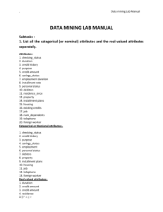 data mining lab manual