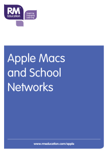 Apple Macs and School Networks