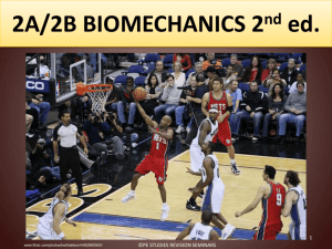Biomechanics – 2nd Edition - PE Studies Revision Seminars