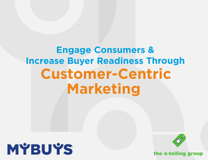 Customer-Centric Marketing - The e